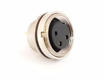 Receptacble Type With Rugged Metal Shells Rear Mount Female Male AISG Connector