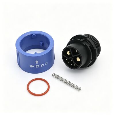 E-motorcycle Solution M23 Series 30A Heavy Duty Waterproof Circular Connector For High Power Equipment