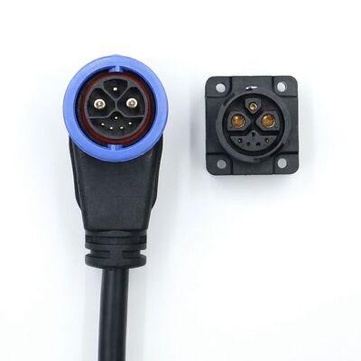 M25 IP67 Waterproof 50A EV Charging Connector for Electric Motorcycle & Scooter