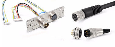 5Pin 8pin waterproof  AISG IP67 soldering crimp press type connector