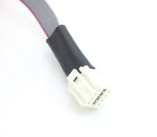 Customized Ribbon 8 Pin Waterproof Connector Square Female To JST Connector