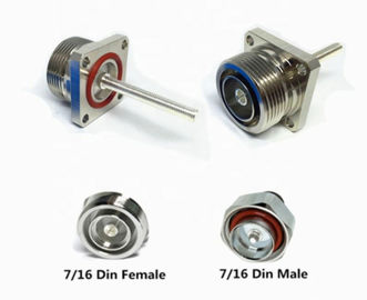 SMA Straight Jack type 2 Hole Flange 50 Ohm panel mouont Coaxial LWR200 waterproof Female Connector for CCTV antenna