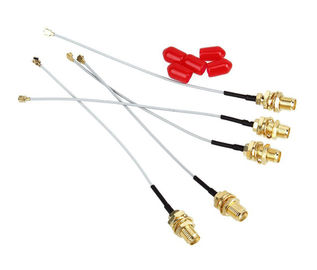 BMA Male To Female RF Cable Connector Flange Mount SMA Series Coaxial