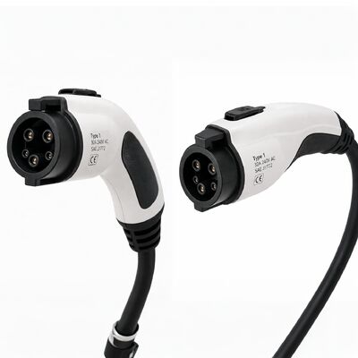 공장 공급품 SAE J1772 타입 1 EV 충전 플러그 32A 240V 전기 차량 충전용 AC 커넥터