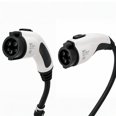 SAE J1772 타입 1 EV 충전 플러그 32A 240V AC 커넥터