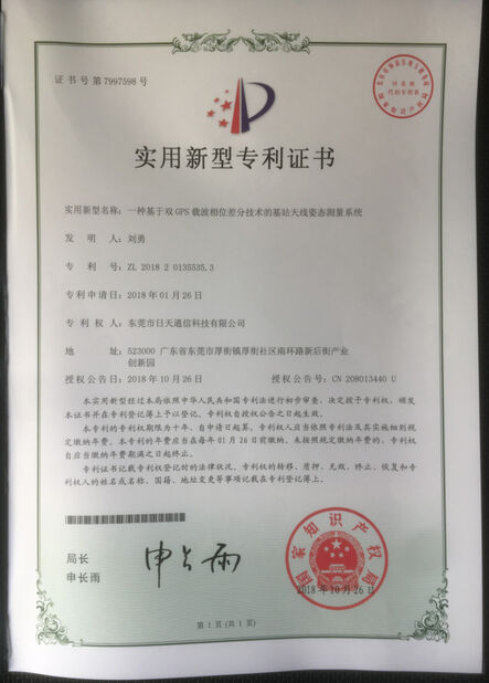 중국 Dongguan RitianLink Technology Co., Ltd. 인증